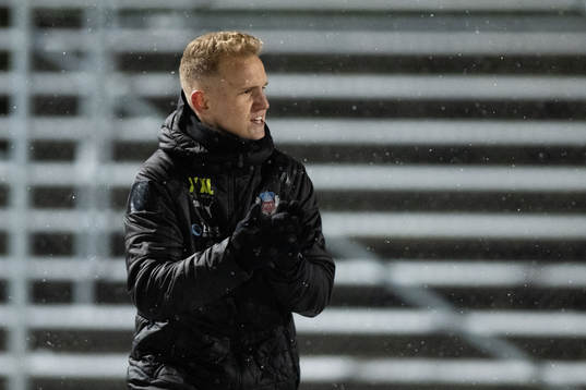 Helsingborgs assisterande tränare Elias Åkeborg