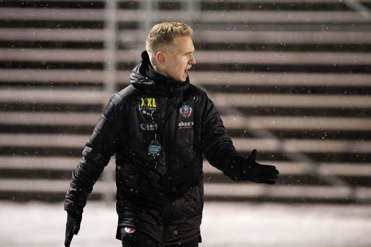 Helsingborgs assisterande tränare Elias Åkeborg
