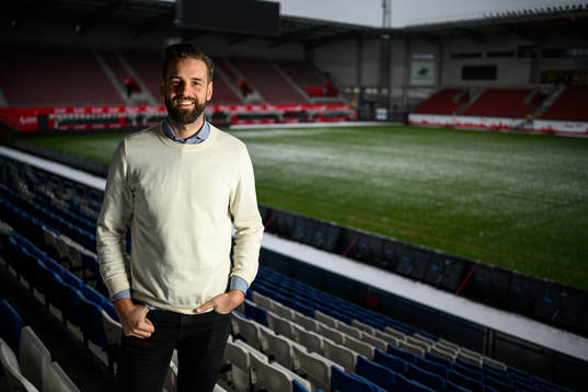 Mikael Dahlberg, sportsligt ansvarig i Helsingborg