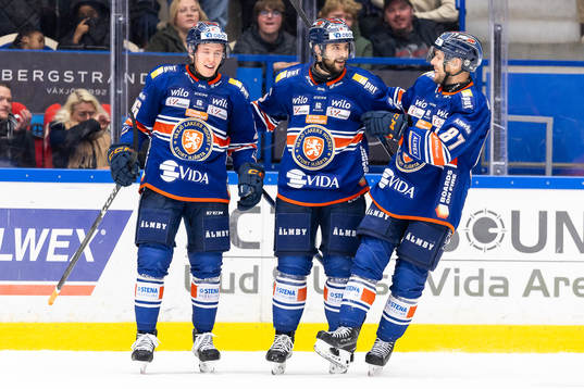 Växjös Elias Rosén, Tobias Rieder och Robert Rosén