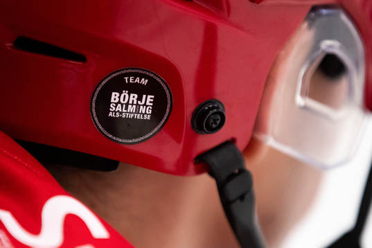 Klistermärke för Börje Salming ALS-stifelsen