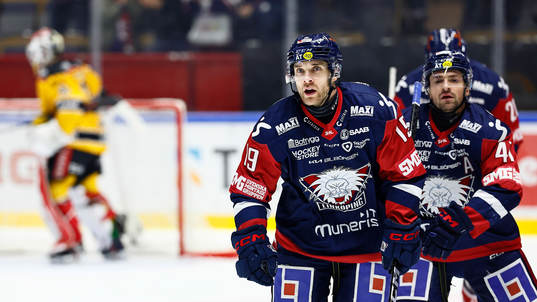 Linköpings spelare jublar