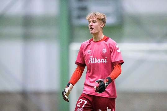 Odenses Tobias Elnegaard jublar