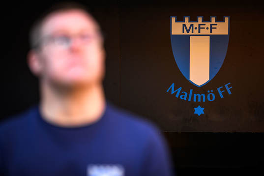 Christoffer Karlsson, planskötare på Eleda Stadion