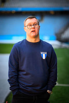 Christoffer Karlsson, planskötare på Eleda Stadion