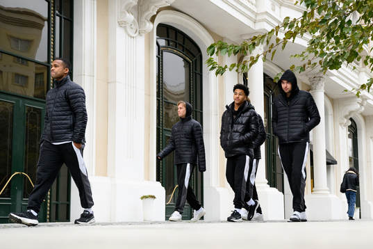 Ola Kamara, Pontus Dahbo, Momodou Lamin Sonko and goalkeeper Sebastian Banozic