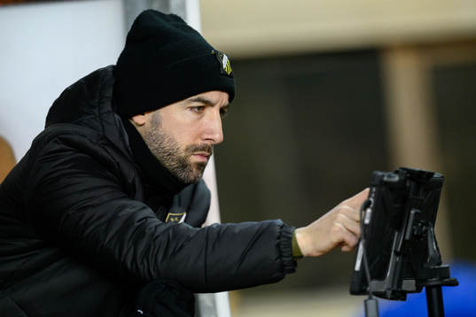 Assistant coach Martin Foyston