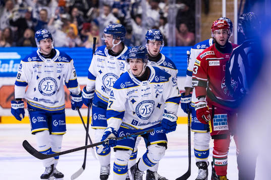 Leksands Marcus Karlberg jubel