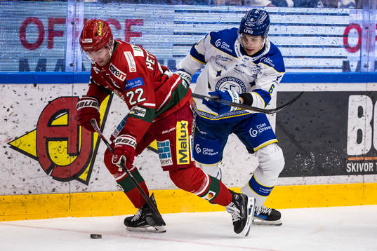 MoDos Adam Pettersson och Leksands Alexander Lundqvist