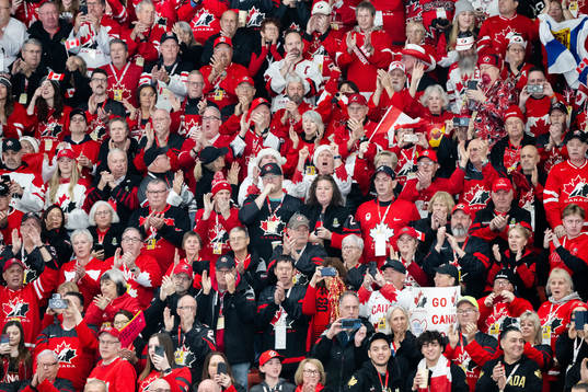 during the 2024 IIHF World Junior Championship game between