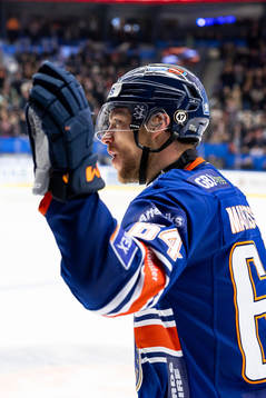 Växjös Eric Martinsson jublar