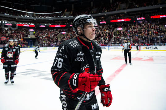 Malmö Redhawks Tomi Sallinen jublar