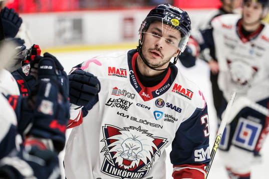 Linköpings Ty Rattie jublar