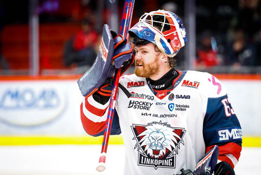 Linköpings målvakt Marcus Högberg