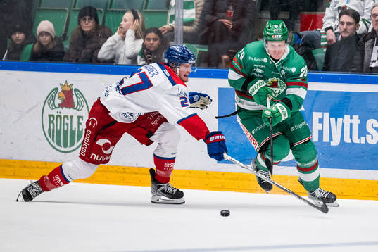 Oskarshamns Austin Wagner och Rögles Anton Bengtsson