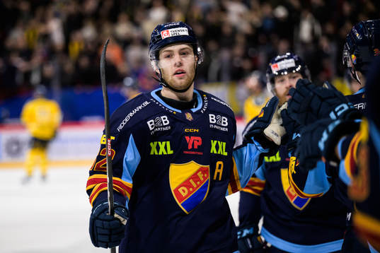 Djurgårdens Wiktor Nilsson jublar