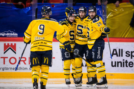 Södertäljes Filiph Engsund, Sebastian Dyk och Marcus