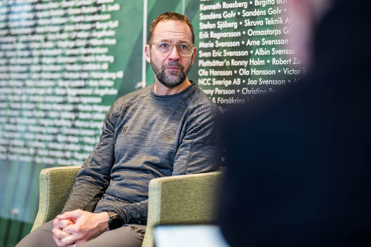 Tränare Roger Hansson
