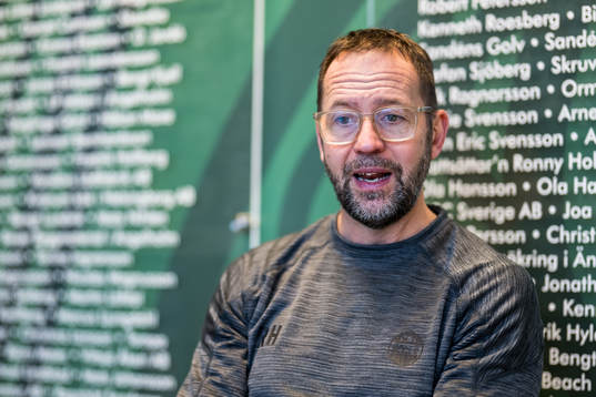 Tränare Roger Hansson