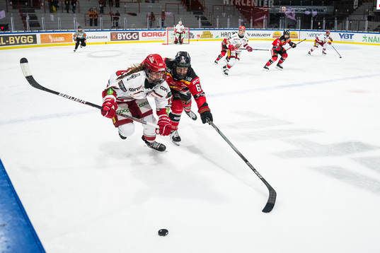 Modos Lauren Bellefontaine och Luleås Lisa Johansson