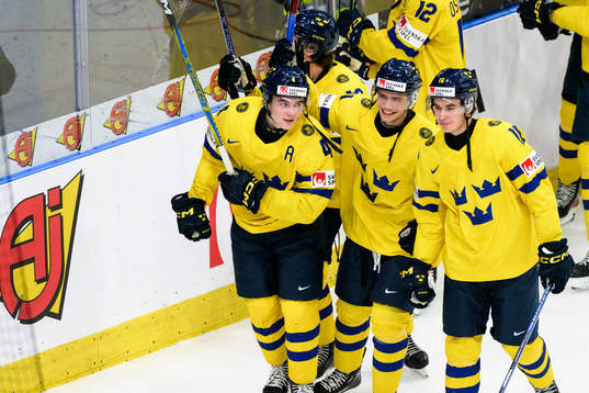 Axel Sandin-Pellikka, Isac Born, and Felix Unger Sörum of