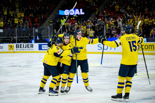 Otto Stenberg, Mattias Hävelid, Elias Pettersson, and
