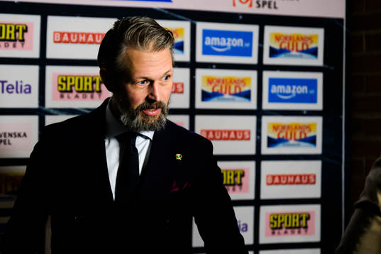 Färjestads sportdirektör Rickard Wallin