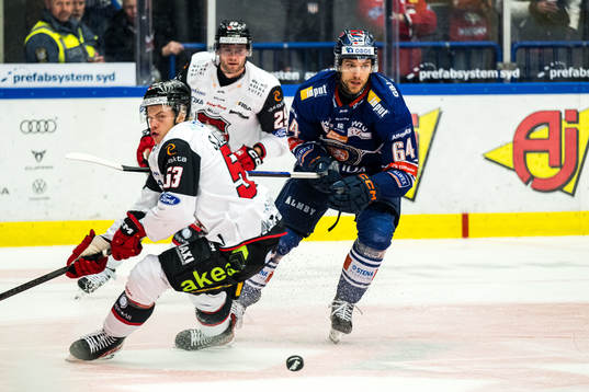 Malmö Redhawks Kim Rosdahl och Växjös Eric Martinsson
