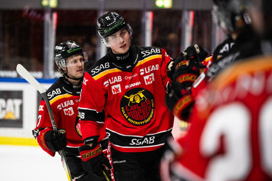 Luleås Jonas Berglund jublar