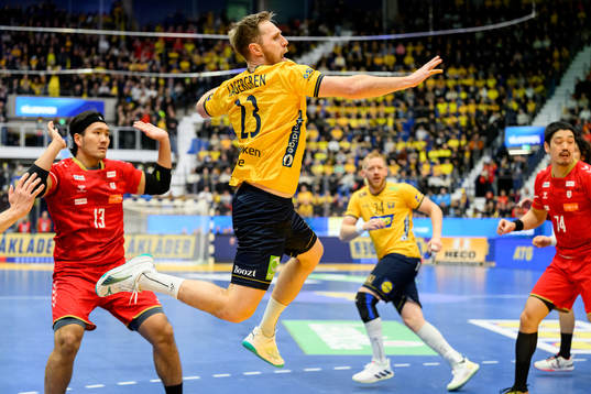 Albin Lagergren of Sweden