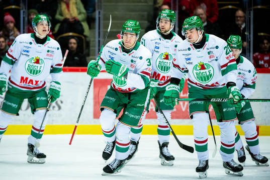 Rögles Albin Sundsvik jublar