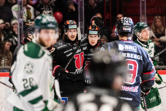 Örebros Hannes Björninen jublar