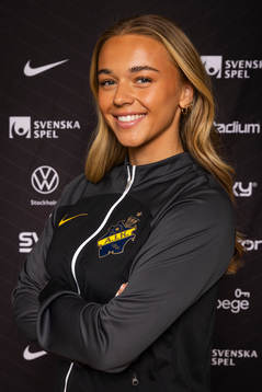 AIKs nyförvärv Villemo Dahlqvist poserar för porträtt den 6 januari 2024 i Stockholm. 