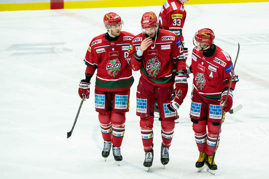 MoDos Sam Vigneault har ont