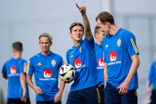 Erik Ahlstrand and Adam Carlén of the Swedish men's