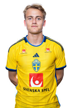 Oskar Fallenius of the Swedish men's football national team
