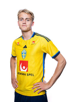 Oskar Fallenius of the Swedish men's football national team