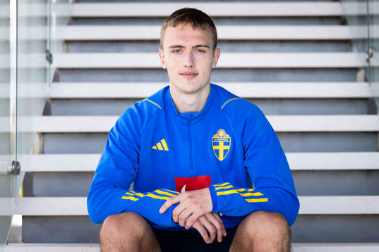 Jesper Tolinsson of the Swedish men's football national