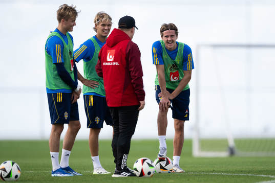 Oskar Fallenius, Markus Karlsson and Erik Ahlstrand of the