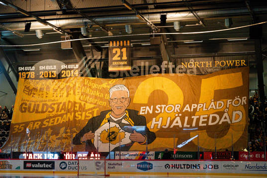 Skellefteås förra klubbdirektör Pea Israelsson med ett