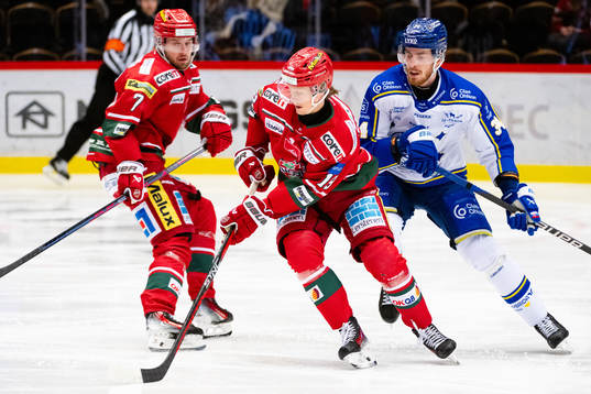 MoDos Erik Karlsson och Leksands Peter Cehlarik