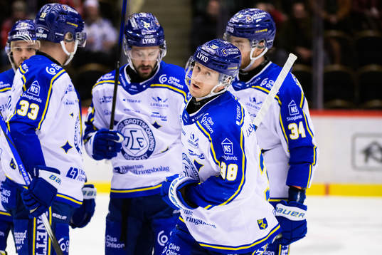 Leksands Olle Alsing jublar
