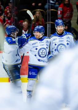 Leksands Matt Caito , Justin Glenn Kloos and Peter Cehlarik