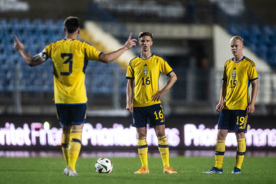Henrik Castegren, Samuel Leach Holm and Otto Rosengren of Sweden