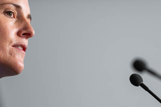 Gemma Grainger, head coach of the Norwegian women's