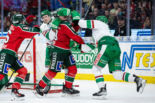 Frölundas Otto Stenberg och Linus Öberg, Rögles Valtteri