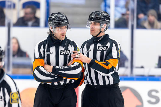 Domare Mikael Sjöqvist och Domare Richard Magnusson