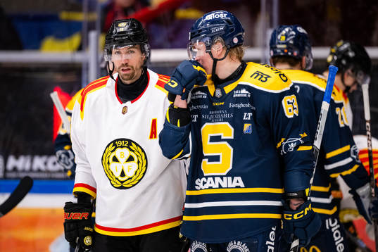 Brynäs Anton Rödin och Södertäljes Julius Bergman