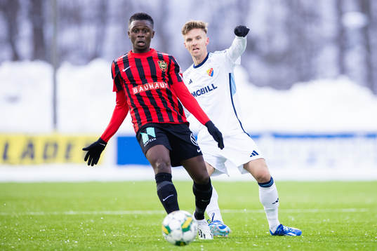 Brommapojkarnas Zeidane Inoussa och Djurgårdens Samuel