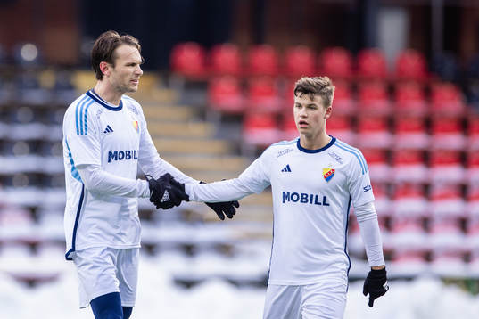 Djurgårdens Albin Ekdal och Samuel Dahl